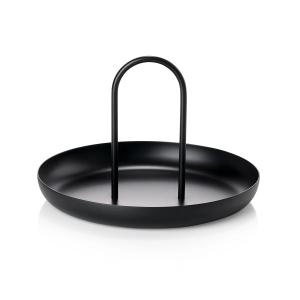 Zone Denmark - Singles Plateau, Ø 20 x 13 cm, noir