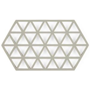 Zone Denmark - Triangle Dessous de verre, 24 x 14 cm, mud