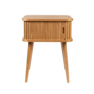 Zuiver - Barbier Table d'appoint, chêne