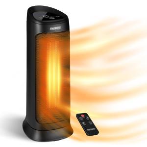 Radiateur soufflant MZKH2200 noir 2000W 4 modes 15-40°C