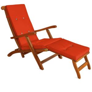 Coussin pour chaise longue 173cm orange