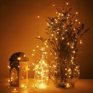 Lot de 3 guirlandes lumineuses 200 LEDs