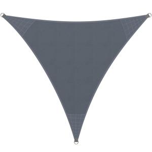 Voile d'ombrage PEHD Triangulaire 4x4x4m Anthracite