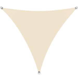 Voile d'ombrage crème 3x3x3m OXFORD triangulaire