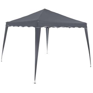 Tonnelle de jardin Capri anthracite 3x3m pop-up