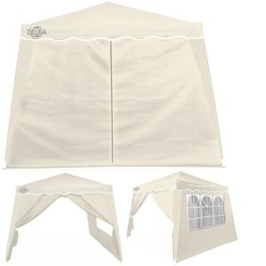 Tonnelle de jardin Capri 3x3 m beige pliable Pavillon avec…