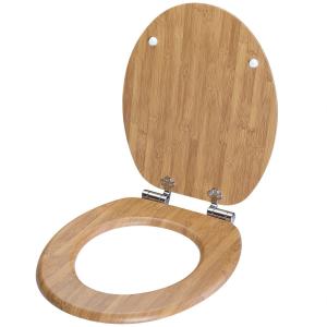 Siège de toilette bambou en bois MDF