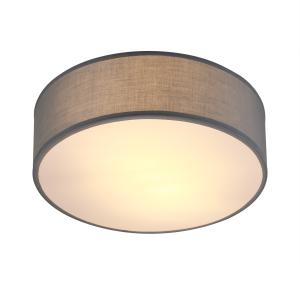 Plafonnier en tissu 30 cm Gris