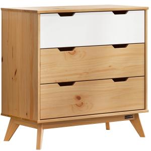 Commode Borneo bois naturel 80x40x79cm