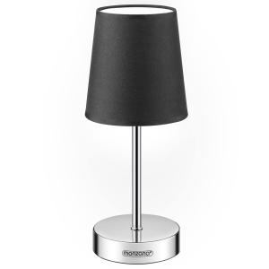 Lampe de chevet avec abat-jour anthracite