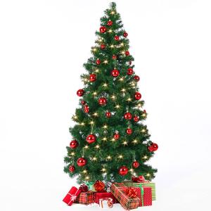 Sapin de Noël artificiel 180cm décoré avec 533 branches