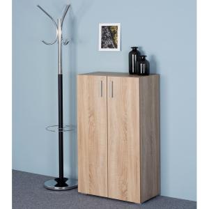 Armoire rangement avec portes "Vela" Chêne