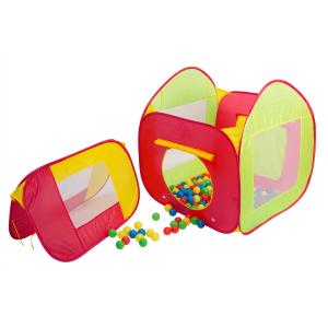 Tente de jeu pour enfant avec 200 balles colorées