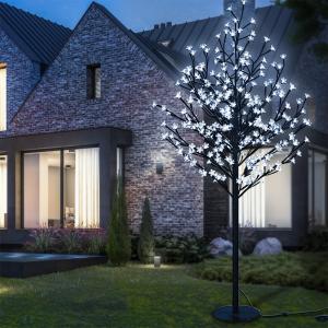 Arbre Cerisier 220 LED bleu 220cm
