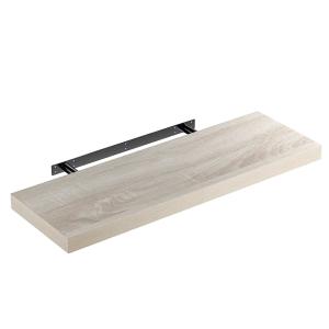 Etagère murale flottante 70cm   fixation- chêne