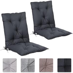 Set de 2 Coussins de chaise avec dossier