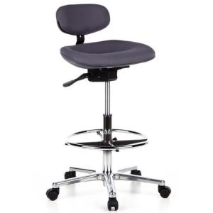 WORK MF - Chaise de comptoir Anthracite