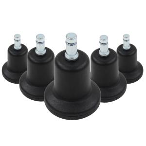 5x STAND 11mm/50mm - Patins de chaise Noir