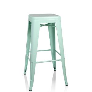 VANTAGGIO HIGH - Tabouret de bar Pastel vert mat
