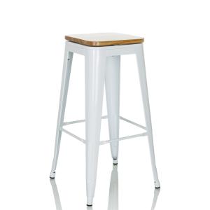 VANTAGGIO HIGH WS - Tabouret de bar Blanc