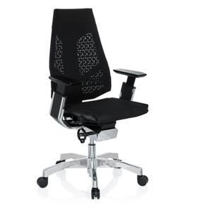 GENIDIA - Siège de bureau haut de gamme Noir