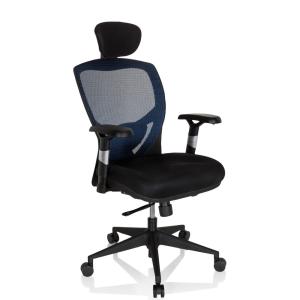 VENUS BASE - Siège de bureau haut de gamme Bleu / Noir