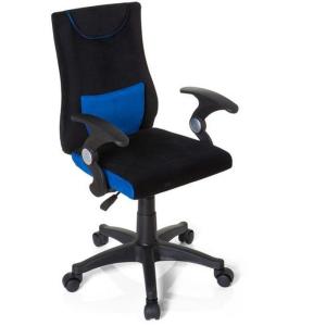 KIDDY PRO AL - Chaise pivotante pour des enfants Noir / Bleu