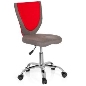 KIDDY COMFORT - Chaise pivotante pour des enfants gris /rou…