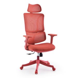 Ergomy Colore - Siège de bureau à domicile Rouge