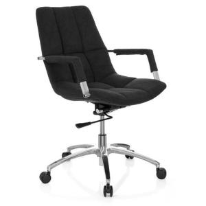 SARANTO tissu - Siège de bureau à domicile Noir