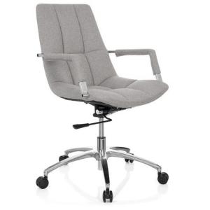 SARANTO tissu - Siège de bureau à domicile gris clair