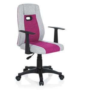 KIDDY EXTRA - Chaise pivotante pour des enfants Gris / Rose