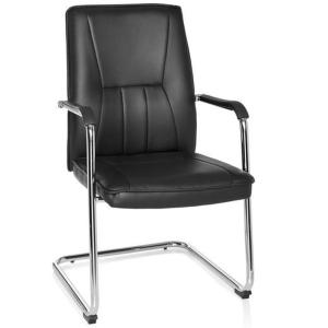 TILA V - Chaises cantilever Noir