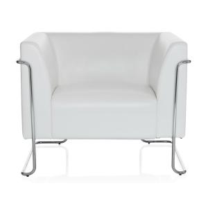 CURACAO 1 places - Fauteuil rembourré Blanc