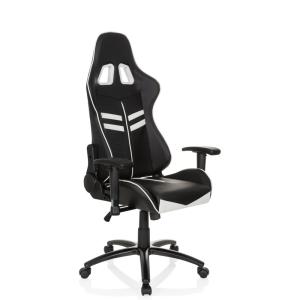 LEAGUE PRO - Fauteuil Gamer Noir / Blanc