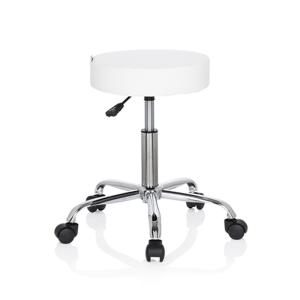 OPERATOR II - Tabouret pivotant Blanc