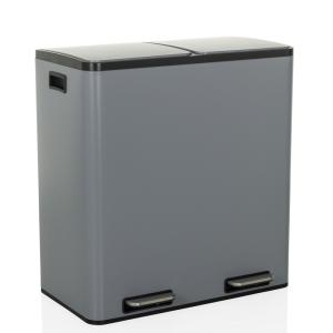 Clean 13 | 2 x 30L - Poubelle Gris