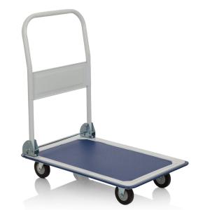 CARRY - Chariot à plateforme bleu / blanc