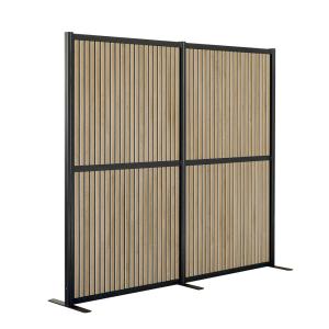 FLEXMIUT MODUL - Cloison de séparation Marron/Noir