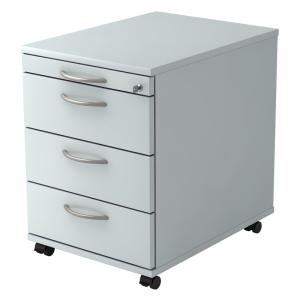 SIGNA AC30 BM - Caisson bureau sur roulettes Gris bois avec…