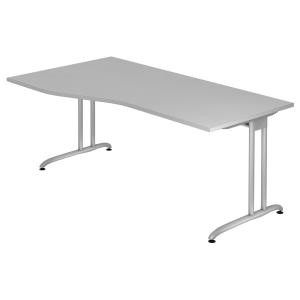 BELA 18 S | Bureau - Gris 180 x 100