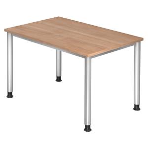 HILO 12 S | Bureau - 120 x 80 Noyer réglable en hauteur