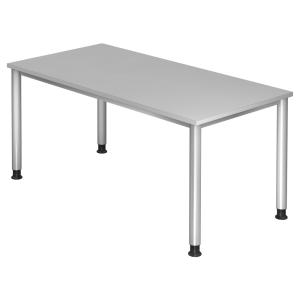 HILO 16 S | Bureau - Gris 160 x 80 réglable en hauteur