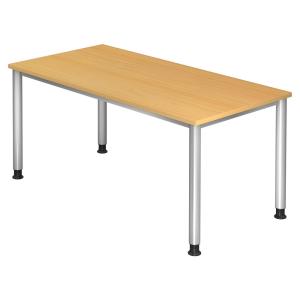 HILO 16 S | Bureau - Hêtre 160 x 80 réglable en hauteur