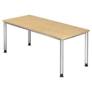 HILO 19 S | Bureau - Érable 180 x 80 réglable en hauteur