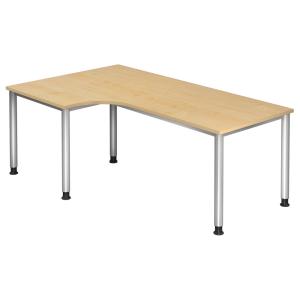 HILO 82 S | Bureau - Érable 200 x 120 réglable en hauteur