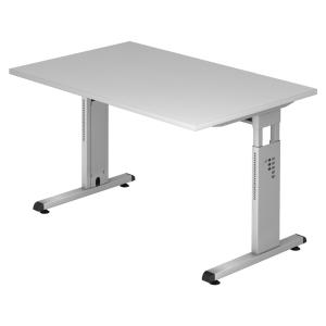 MEGA 12 S | Bureau - 120 x 80 Gris/Argent réglable en haute…