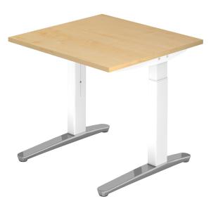 XTRA XB 8 WC | Bureau - Érable 80 x 80 réglable en hauteur