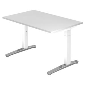 XTRA XB 12 WC | Bureau - Blanc 120 x 80 réglable en hauteur