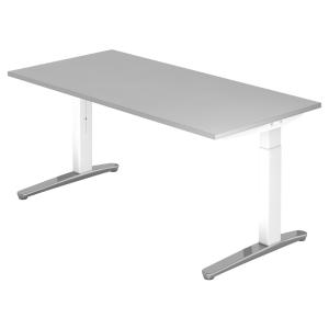 XTRA XB 16 WC | Bureau - Gris 160 x 80 réglable en hauteur